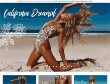 Tablet Screenshot of dippindaisysswimwear.com